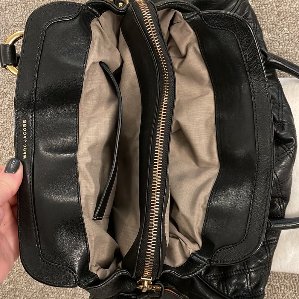 Marc Jacobs Black Quilted Bag - Picture 3 of 4